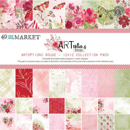 49 and Market ARToptions Rouge  12 x 12 Collection Paper Pack